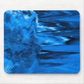 Glitch Blue Muismat (Voorkant)