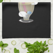 Glitch: bubble-thee theedoek (Gevouwen)