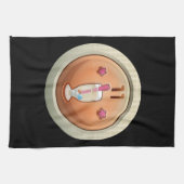 Glitch: de theeaficionado van de voltooiingsbel theedoek (Horizontaal)