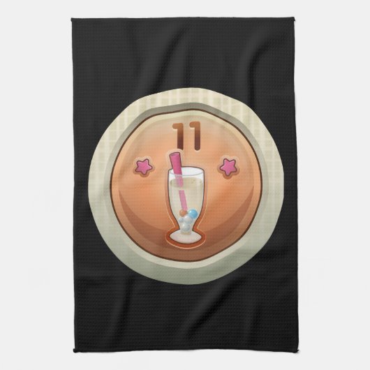 Glitch: de theeaficionado van de voltooiingsbel theedoek (Verticaal)