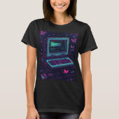 Glitch Dream Error Shirt | Retro Y2K Tee (Voorkant)