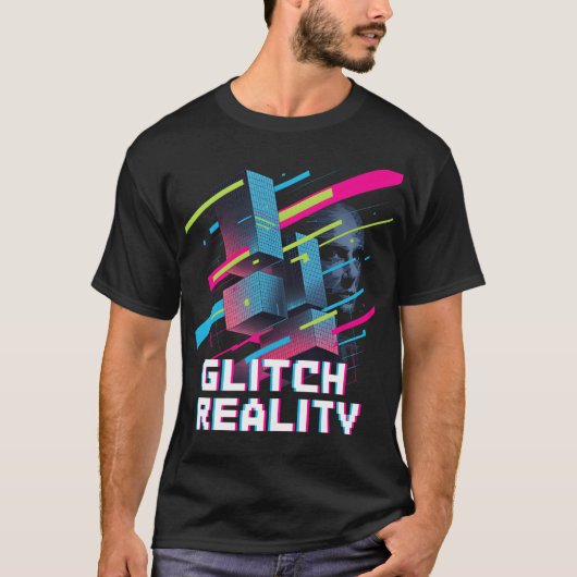 Glitch Dreamscape T-shirt (Voorkant)