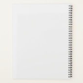 Glitch duisternis horror reis kleurrijk planner (Achterkant)