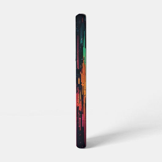 Glitch effect Phone Case Samsung Galaxy Hoesje (Linkerkant)