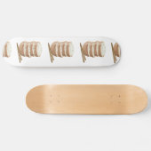 Glitch Eigen rijst Persoonlijk Skateboard (Horizontaal)