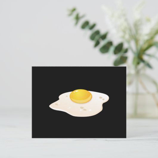 Glitch Eiwitten Briefkaart (Staand voorkant)