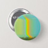Glitch esthetische Rainbow Dream Button (Voorkant /achterkant)