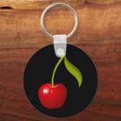 Glitch Food cherry Sleutelhanger (Voorkant)