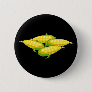 Glitch Food corn Ronde Button 5,7 Cm