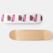 Glitch Food desssert rub Skateboard (Horizontaal)