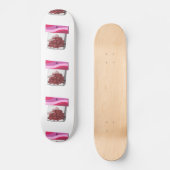 Glitch Food desssert rub Skateboard (Voorkant)