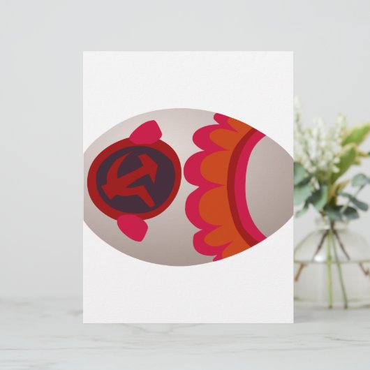 Glitch Food egg soviet (Staand voorkant)