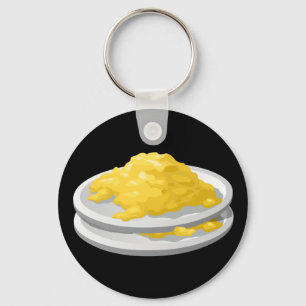 Glitch Food eggy scramble Sleutelhanger