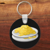 Glitch Food eggy scramble Sleutelhanger (Voorkant)