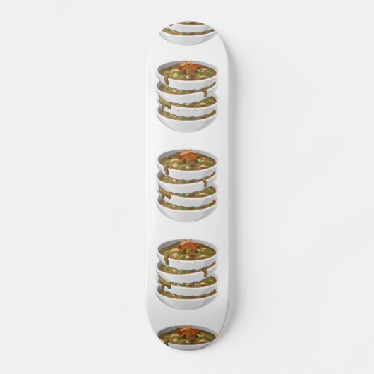 Glitch Food geweldige stew Skateboard (Voorkant)