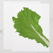 Glitch Food green leaf (Voorkant / Achterkant)