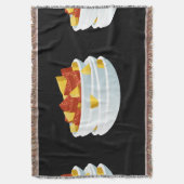 Glitch Food lazy salad Deken (Voorkant Verticaal)