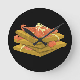 Glitch Food lotsa lox Ronde Klok