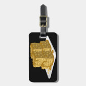 Glitch Food oaty cake Bagagelabel (Voorkant verticaal)