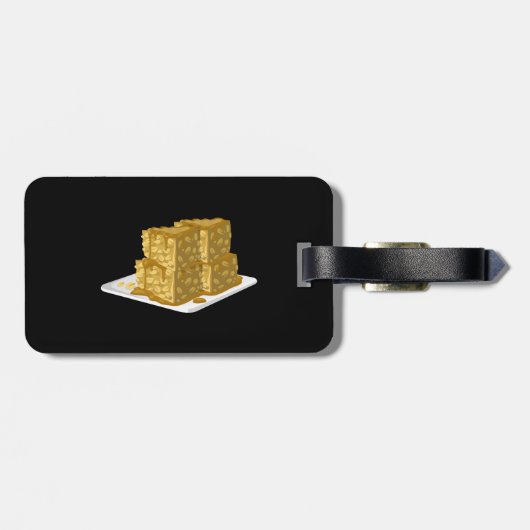 Glitch Food oaty cake Bagagelabel (Achterkant horizontaal)