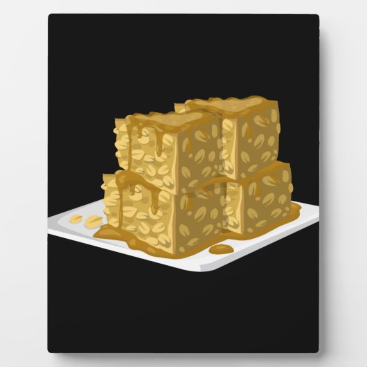 Glitch Food oaty cake Fotoplaat (Voorkant)
