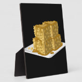 Glitch Food oaty cake Fotoplaat (Zijkant)