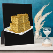 Glitch Food oaty cake Fotoplaat (Zijkant)