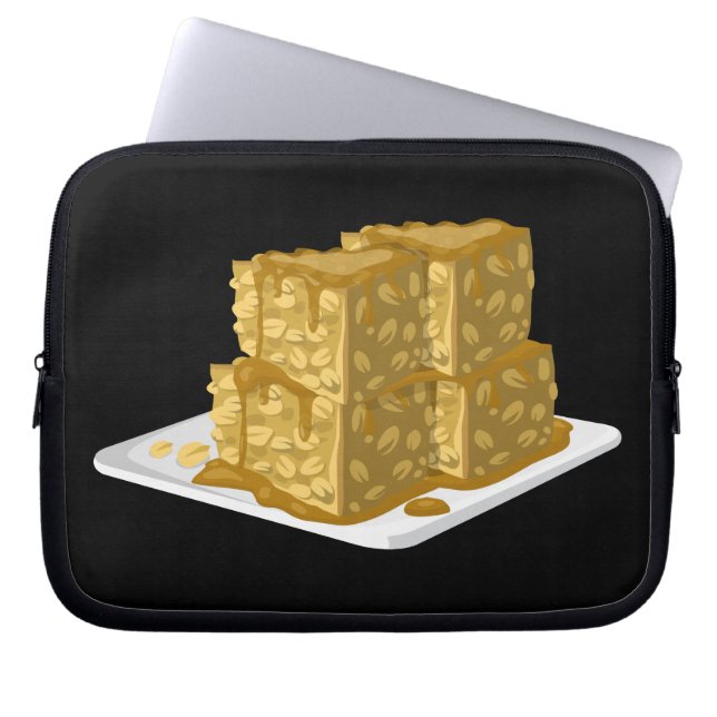 Glitch Food oaty cake Laptop Sleeve (Voorkant)