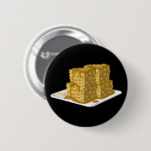 Glitch Food oaty cake Ronde Button 5,7 Cm (Voorkant /achterkant)
