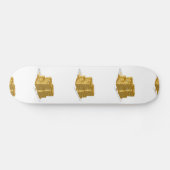 Glitch Food oaty cake Skateboard (Horizontaal)