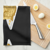 Glitch Food oaty cake Theedoek (Quarter Fold)