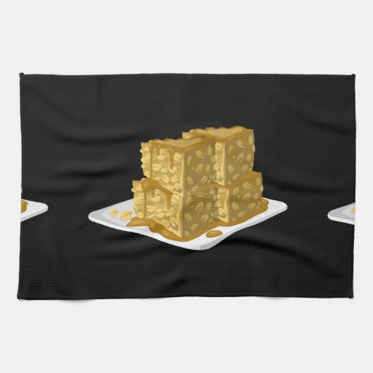 Glitch Food oaty cake Theedoek (Horizontaal)