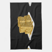 Glitch Food oaty cake Theedoek (Verticaal)