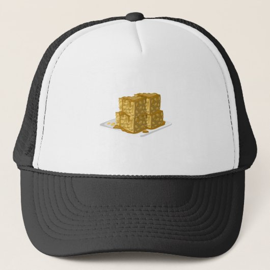 Glitch Food oaty cake Trucker Pet (Voorkant)