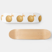 Glitch Food onion Persoonlijk Skateboard (Horizontaal)