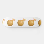 Glitch Food onion Persoonlijk Skateboard (Horizontaal)