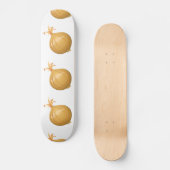 Glitch Food onion Persoonlijk Skateboard (Voorkant)