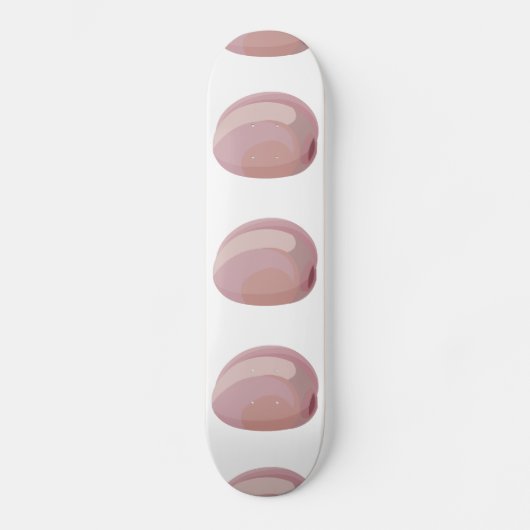 Glitch Food oysters prairie Skateboard (Voorkant)