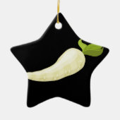 Glitch Food parsnip Keramisch Ornament (Voorkant)