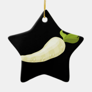 Glitch Food parsnip Keramisch Ornament