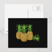 Glitch Food pineappel Briefkaart (Voorkant / Achterkant)