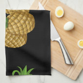 Glitch Food pineappel Theedoek (Quarter Fold)
