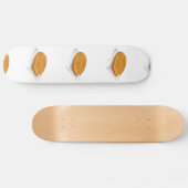Glitch Food potato patty Persoonlijk Skateboard (Horizontaal)