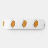 Glitch Food potato patty Persoonlijk Skateboard (Horizontaal)