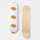 Glitch Food potato patty Persoonlijk Skateboard (Voorkant)