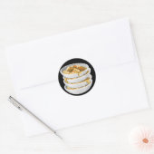Glitch Food rich tagine Ronde Sticker (Envelop)