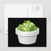 Glitch Food simpele slak Briefkaart (Voorkant / Achterkant)