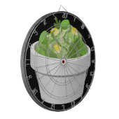 Glitch Food simpele slak Dartbord (Voorkant Links)