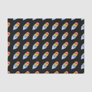 Glitch Food sno cone rainbow Tissuepapier