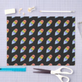 Glitch Food sno cone rainbow Tissuepapier (Craft)